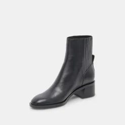 Linny H2O Boots Black Leather