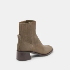 Linny H2O Boots Olive Suede