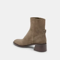 Linny H2O Boots Olive Suede