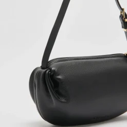 Livi Shoulder Bag Black Leather