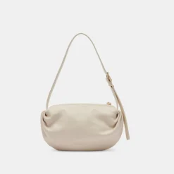 Livi Shoulder Bag Ivory Leather