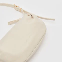 Livi Shoulder Bag Ivory Leather