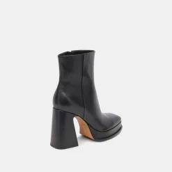 Lochly Boots Black Leather
