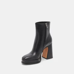 Lochly Boots Black Leather