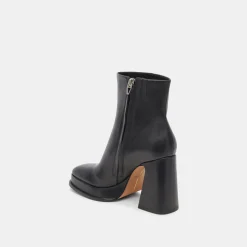 Lochly Boots Black Leather