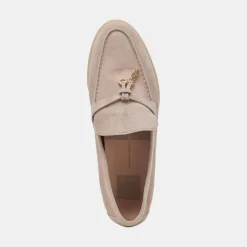 Lonzo Flats Taupe Suede