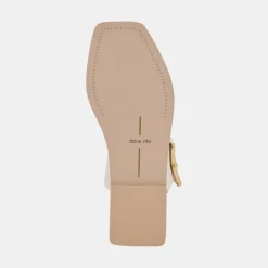 Lowyn Sandals Ivory Leather