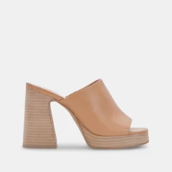 Lukas Heels Sand Leather