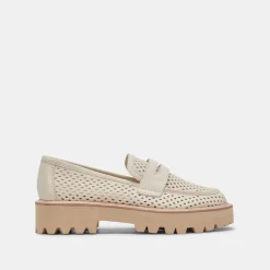 Malila Loafers Ivory Nubuck