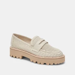 Malila Loafers Ivory Nubuck