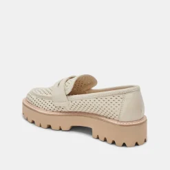 Malila Loafers Ivory Nubuck