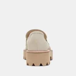 Malila Loafers Ivory Nubuck