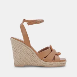 Maze Wedges Luggage Leather