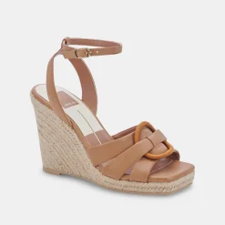 Maze Wedges Luggage Leather