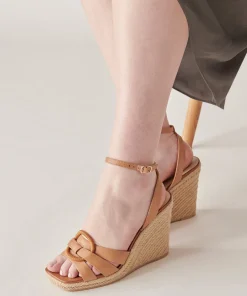 Maze Wedges Luggage Leather