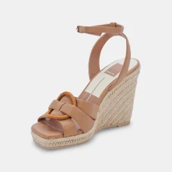 Maze Wedges Luggage Leather