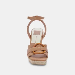 Maze Wedges Luggage Leather