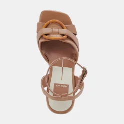 Maze Wedges Luggage Leather