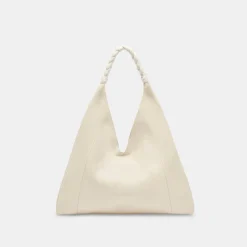 Mia Tote Ivory Leather