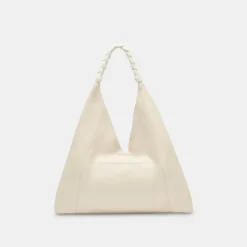 Mia Tote Ivory Leather