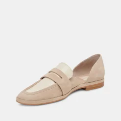 Moyra Flats Dune Multi Suede