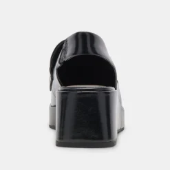 Nada Loafers Midnight Crinkle Patent