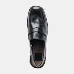 Nada Loafers Midnight Crinkle Patent