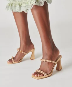 Naja Heels Beachwood Raffia