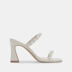 Naja Pearl Heels Ivory Stella
