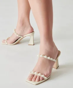 Naja Pearl Heels Ivory Stella