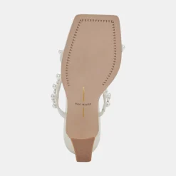 Naja Pearl Heels Ivory Stella