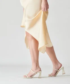 Naja Pearl Heels Ivory Stella