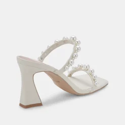 Naja Pearl Heels Ivory Stella