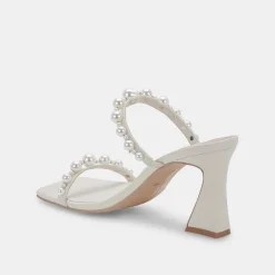 Naja Pearl Heels Ivory Stella