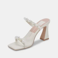 Naja Pearl Heels Ivory Stella