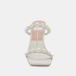 Naja Pearl Heels Ivory Stella