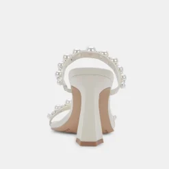 Naja Pearl Heels Ivory Stella