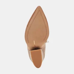 Neena Booties Brown Multi Suede