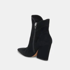 Neena Booties Onyx Suede