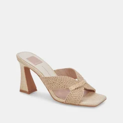 Nitro Heels Lt Natural Raffia