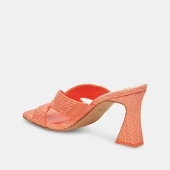 Nitro Heels Orange Raffia