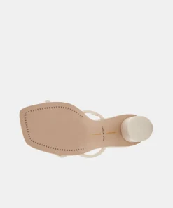 Noles Heels Ivory Stella