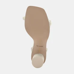 Nory Heels Vanilla Pearls