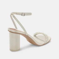 Nory Heels Vanilla Pearls