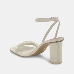 Nory Heels Vanilla Pearls