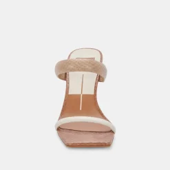 Novah Heels Lt Taupe Multi Stella