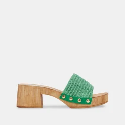 Oakley Heels Seaglass Raffia