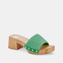 Oakley Heels Seaglass Raffia