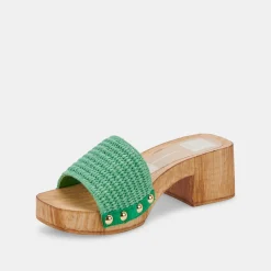 Oakley Heels Seaglass Raffia