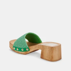 Oakley Heels Seaglass Raffia